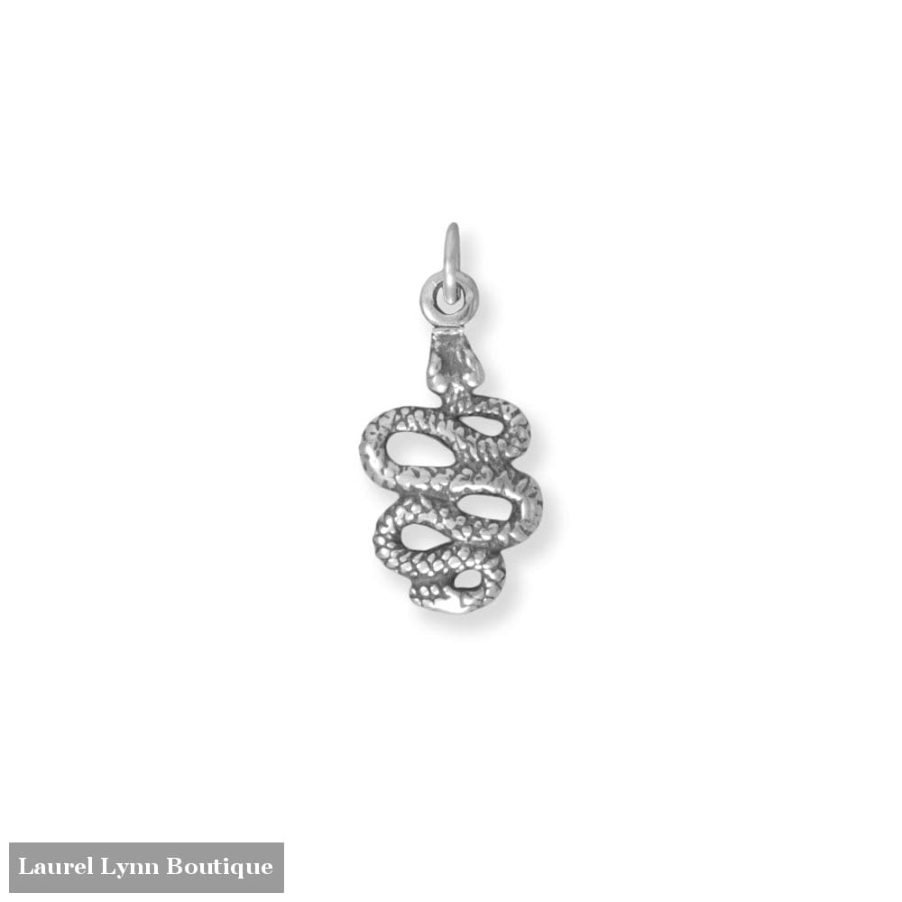 Oxidized Snake Charm - 74762 - Liliana Skye