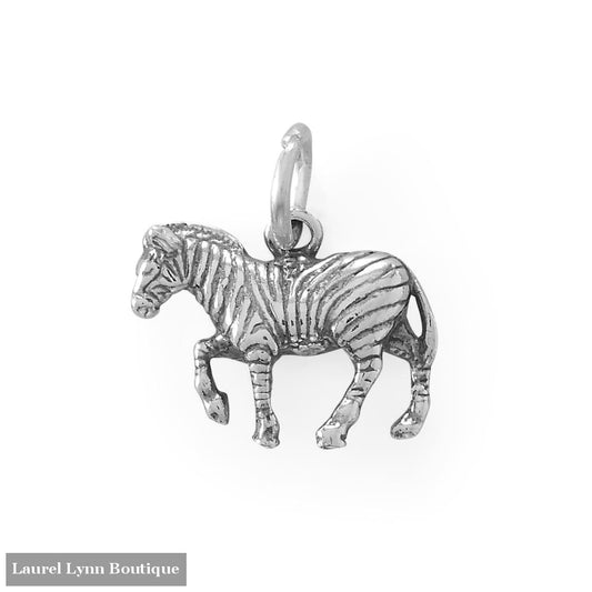 Oxidized Zebra Charm - 74635 - Liliana Skye