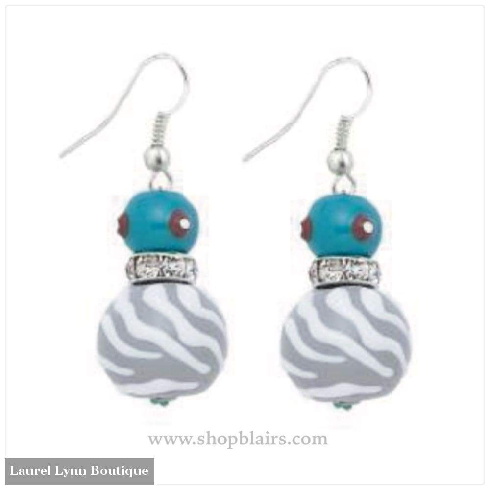Palm Tree Vista Earrings #5304 - Kate & Macy Jewelry - Blairs Jewelry & Gifts