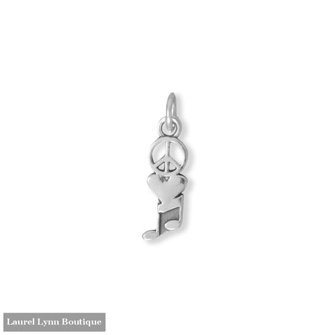 Peace Love and Music Charm - 74745 - Liliana Skye