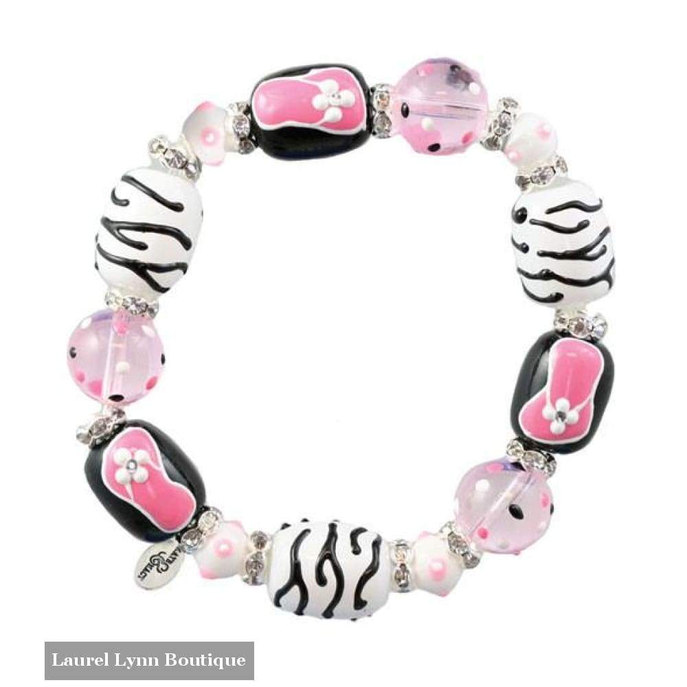 Pink Passion Flip Flops #5179 - Kate & Macy Jewelry - Blairs Jewelry & Gifts