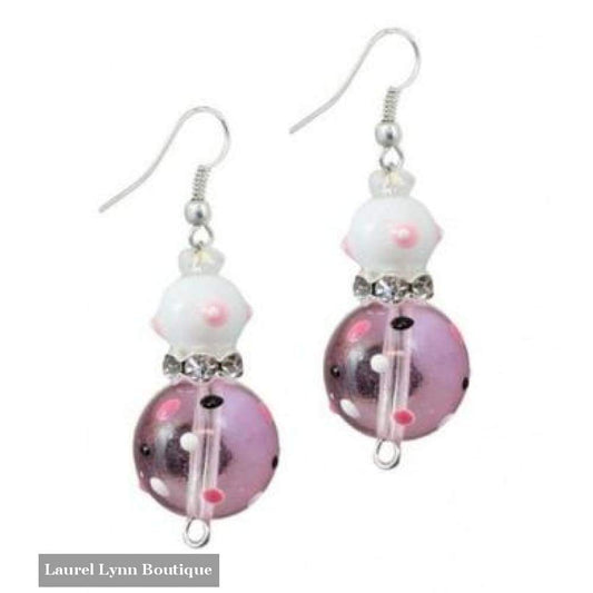 Pink Passion Flip Flops Earrings #5180 - Kate & Macy Jewelry - Blairs Jewelry & Gifts