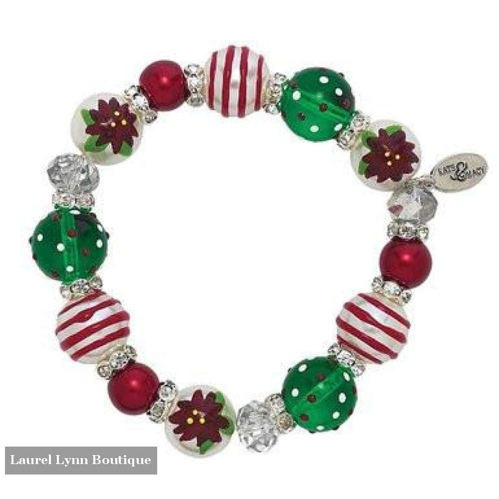 Poinsettia Pearls #5275 - Kate & Macy Jewelry - Blairs Jewelry & Gifts