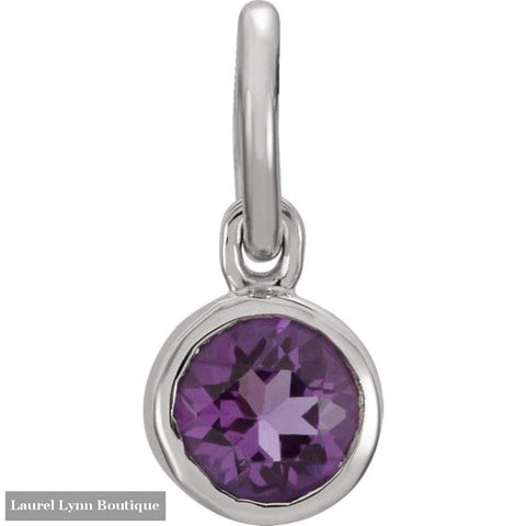 Posh Mommy Birthstone Charm - Stuller - Blairs Jewelry & Gifts