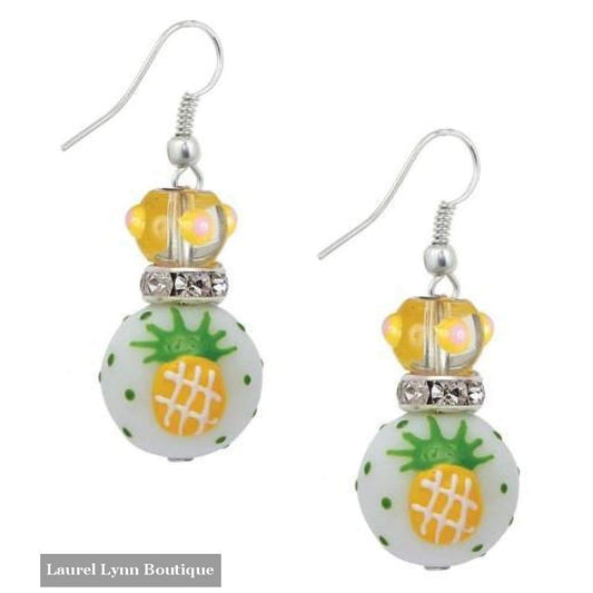Posh Pineapple Earrings #5346 - Kate & Macy Jewelry - Blairs Jewelry & Gifts
