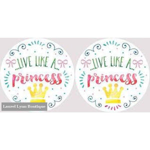 Princess Car Coaster Set #4052 - Clementine Design - Blairs Jewelry & Gifts