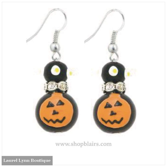 Pumpkin Party Earrings #5288 - Kate & Macy Jewelry - Blairs Jewelry & Gifts