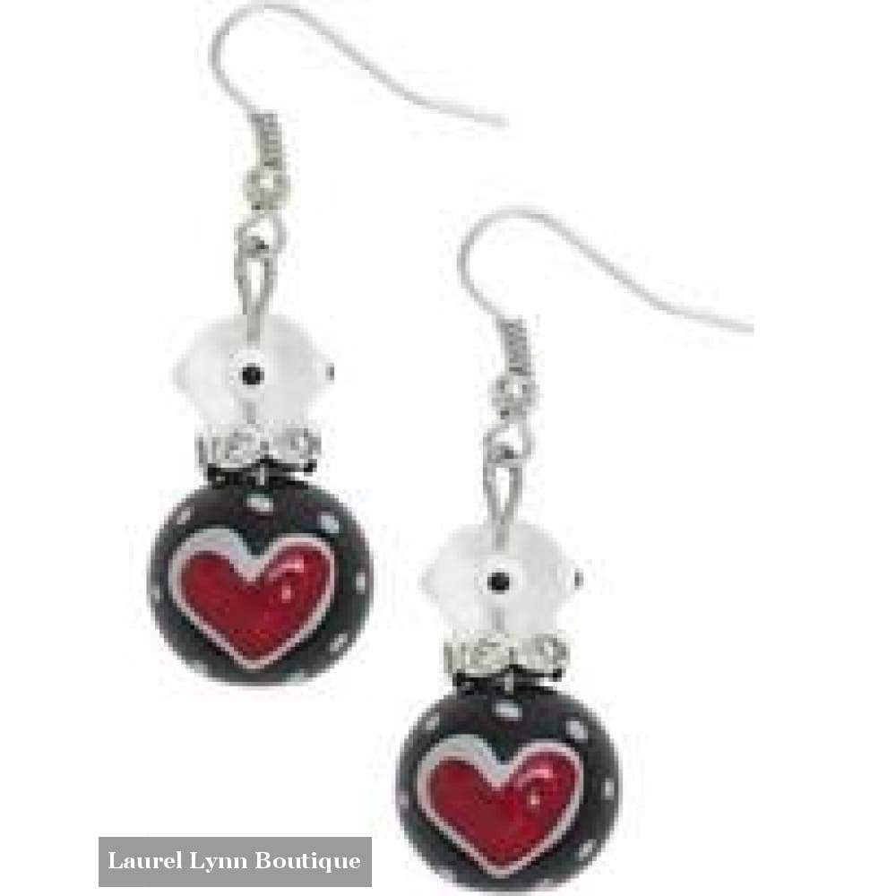 Red Hearts Earrings #5282 - Kate & Macy Jewelry - Blairs Jewelry & Gifts