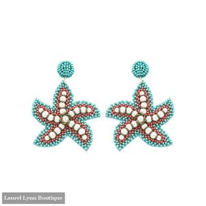 Salty Starfish Earrings - VLJ4012-SEAST - Laurel Lynn Boutique