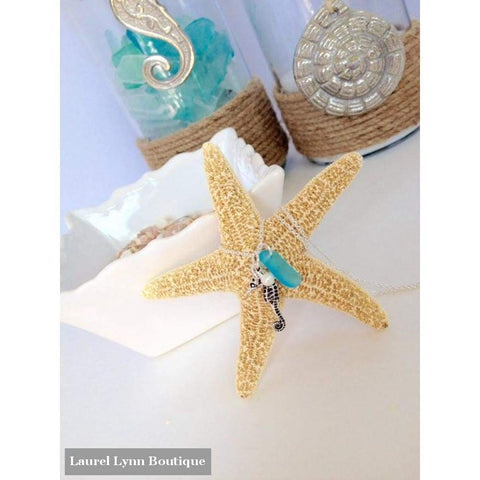 Seahorse Charm Necklace - Laurel Lynn Jewelry - Blairs Jewelry & Gifts