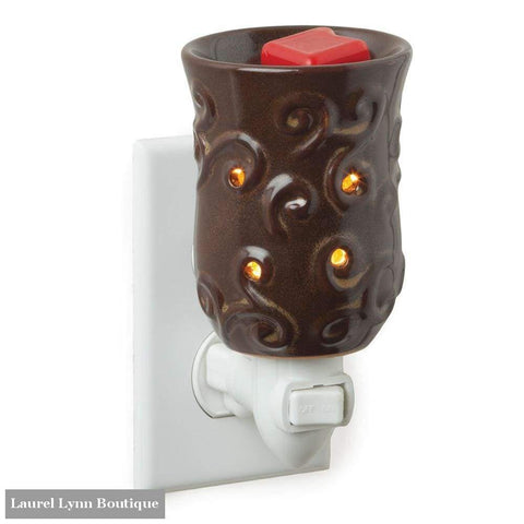 Small Wax Warmer - Century Brown - Candle Warmers - Blairs Jewelry & Gifts