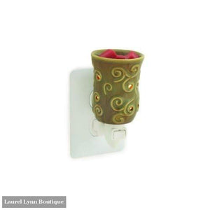Small Wax Warmer - Moss - Candle Warmers - Blairs Jewelry & Gifts