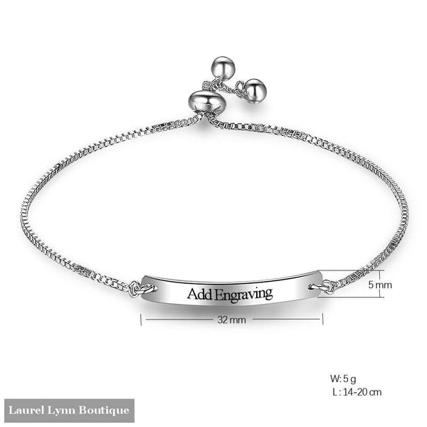 Stainless Steel Id Bracelet - Jewelora - Blairs Jewelry & Gifts