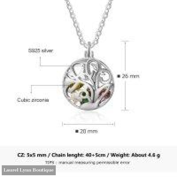 Sterling Silver Filigree Mothers Necklace - Ne102636 - Laurel Lynn Boutique