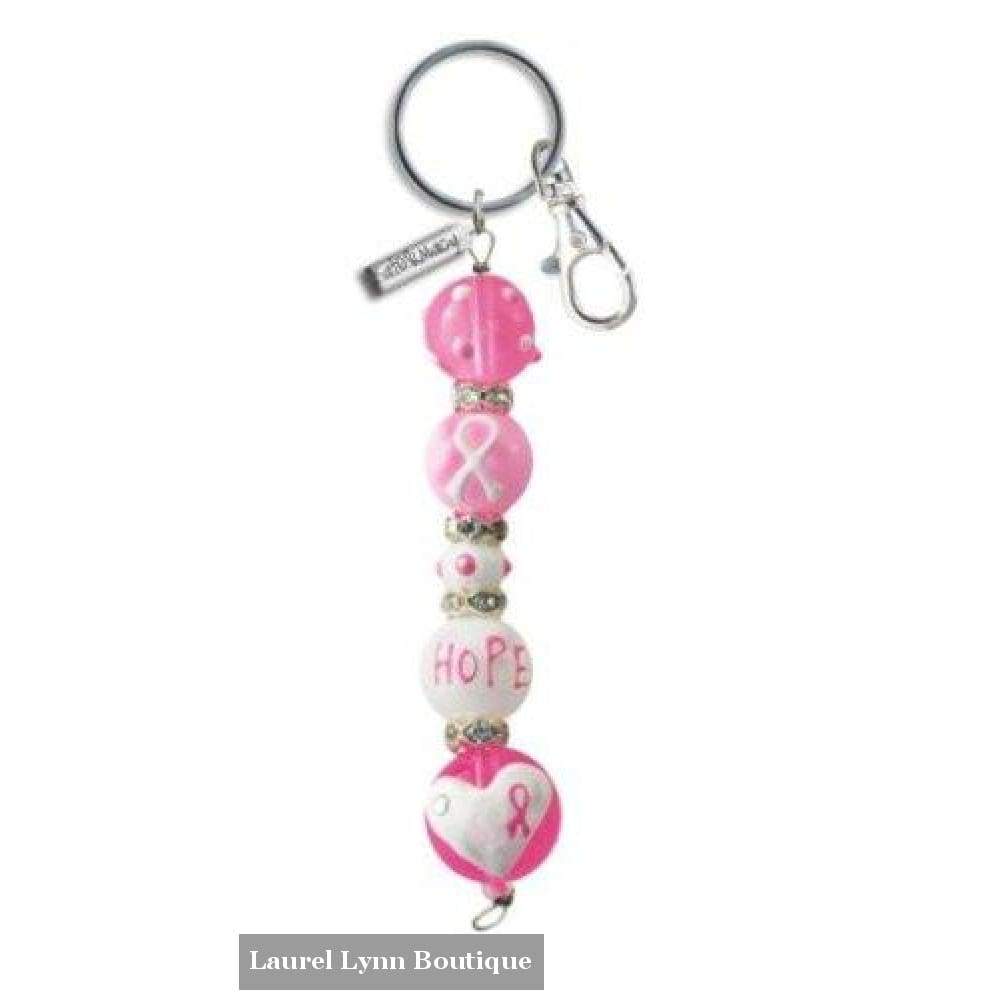Think Pink Key Chain #6002 - Kate & Macy Jewelry - Blairs Jewelry & Gifts
