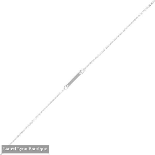 Tiny Bar Anklet - 92119 - Liliana Skye