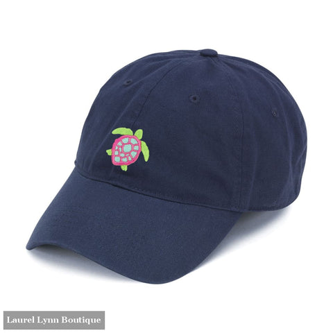 Turtle Navy Cap - M190VL-NAVY-TUR - Viv & Lou