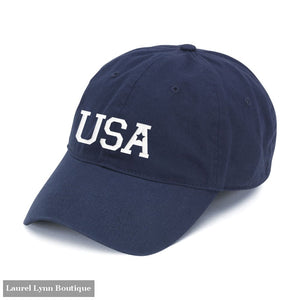 USA Navy Cap - M190VL-NAVY-USA - Viv & Lou
