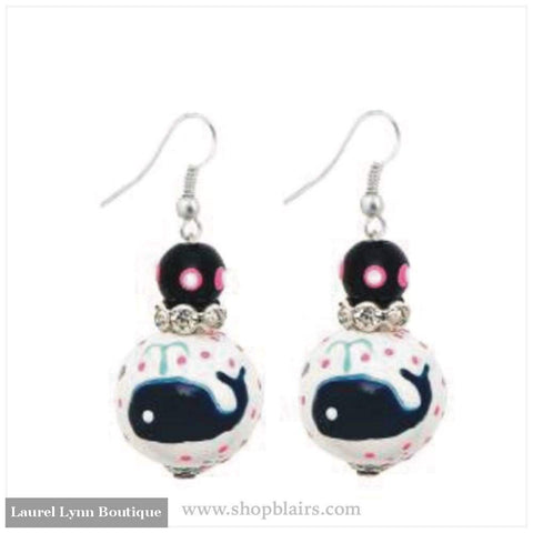 Whale Tails Earrings #5326 - Kate & Macy Jewelry - Blairs Jewelry & Gifts