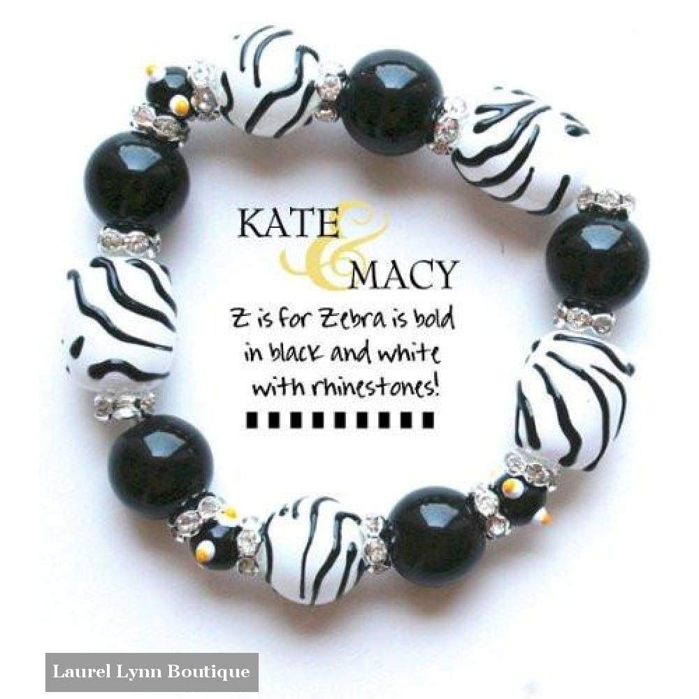 Z Is For Zebra #5157 - Kate & Macy Jewelry - Blairs Jewelry & Gifts